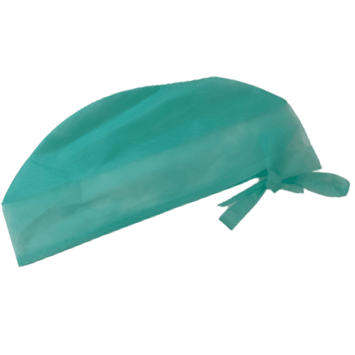 surgical cap green